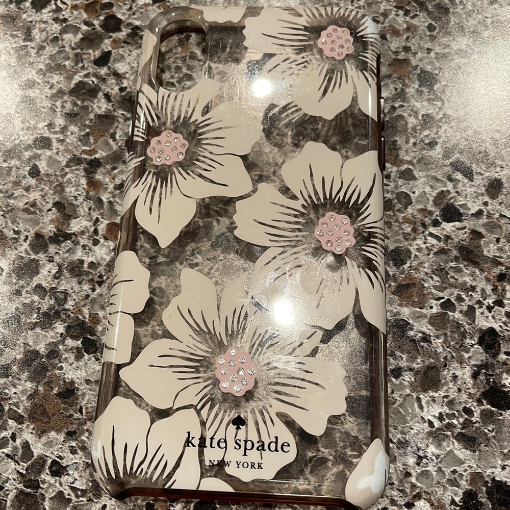 Kate Spade Hollyhock iPhone clear gem phone case